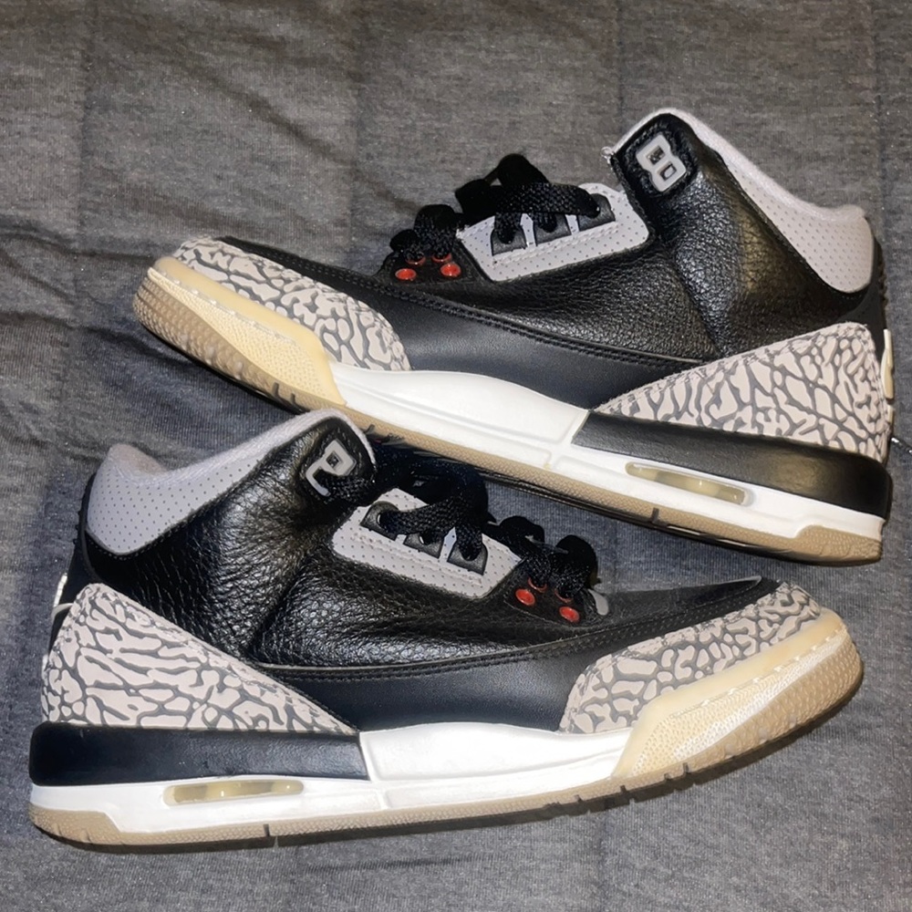 Black Cement 3s (6y)